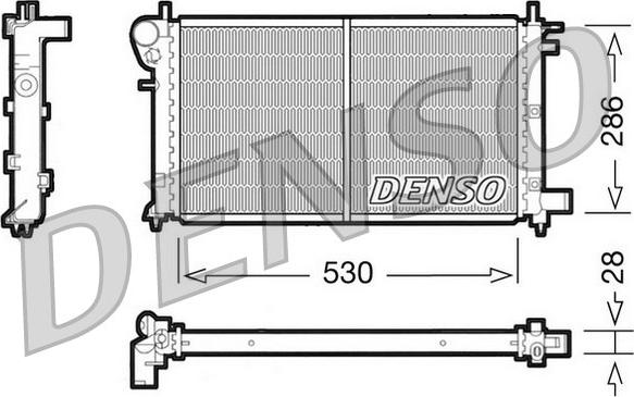 Denso DRM21003 - Hladnjak, hladjenje motora www.molydon.hr