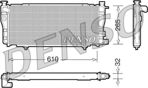 Denso DRM21012 - Hladnjak, hladjenje motora www.molydon.hr