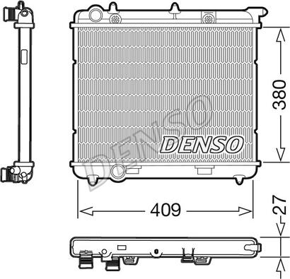 Denso DRM21024 - Hladnjak, hladjenje motora www.molydon.hr