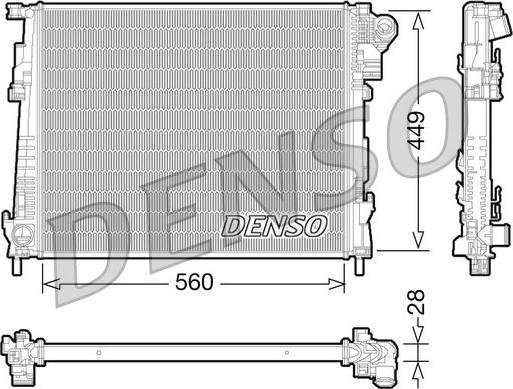 Denso DRM23094 - Hladnjak, hladjenje motora www.molydon.hr