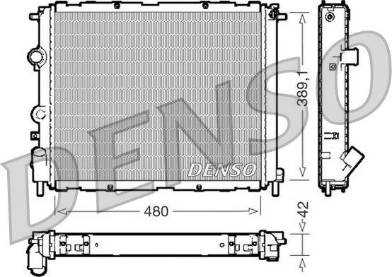 Denso DRM23009 - Hladnjak, hladjenje motora www.molydon.hr