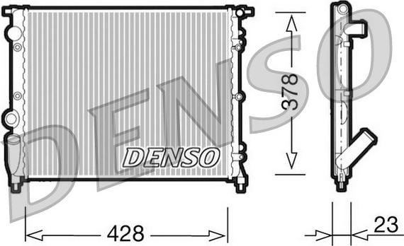 Denso DRM23001 - Hladnjak, hladjenje motora www.molydon.hr