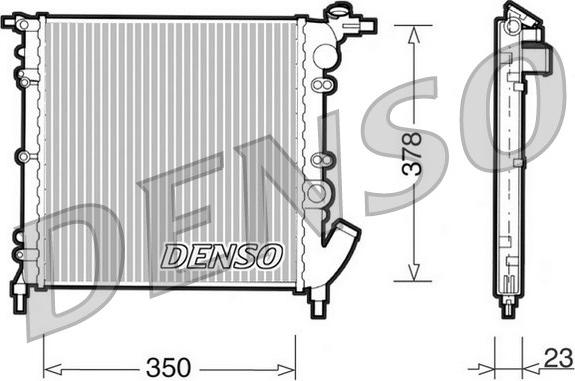 Denso DRM23003 - Hladnjak, hladjenje motora www.molydon.hr