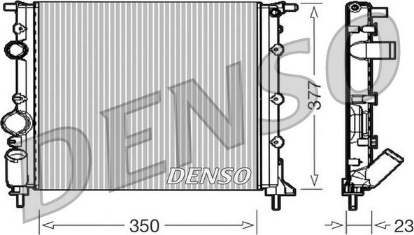 Denso DRM23010 - Hladnjak, hladjenje motora www.molydon.hr