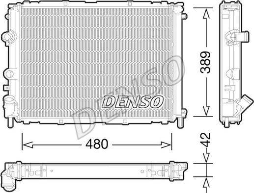 Denso DRM23033 - Hladnjak, hladjenje motora www.molydon.hr