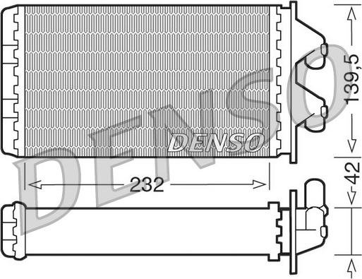 Denso DRR09081 - Izmjenjivač topline, grijanje unutrasnjeg prostora www.molydon.hr