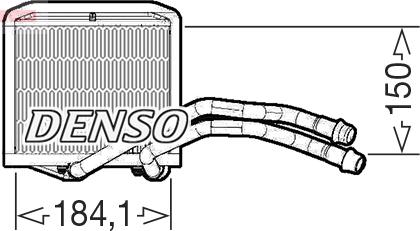 Denso DRR09102 - Izmjenjivač topline, grijanje unutrasnjeg prostora www.molydon.hr