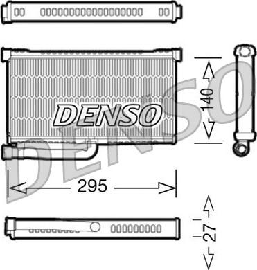 Denso DRR02004 - Izmjenjivač topline, grijanje unutrasnjeg prostora www.molydon.hr