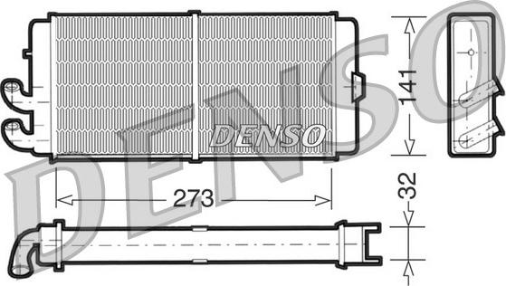 Denso DRR02001 - Izmjenjivač topline, grijanje unutrasnjeg prostora www.molydon.hr