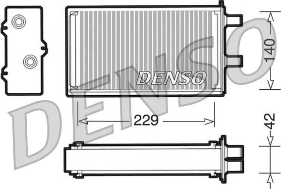 Denso DRR13001 - Izmjenjivač topline, grijanje unutrasnjeg prostora www.molydon.hr