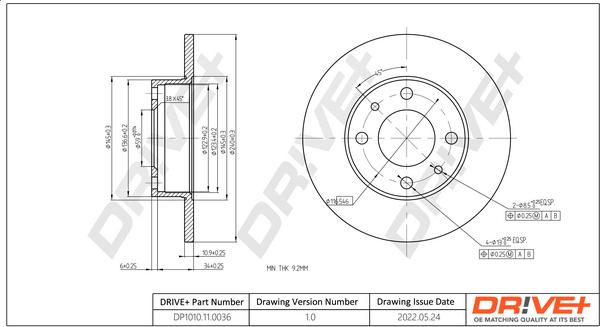 Rotinger RT 1033 T2 - Kočioni disk www.molydon.hr