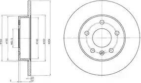 Sangsin Brake SD5113 - Kočioni disk www.molydon.hr