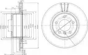 HELLA PAGID 8DD 355 128-101 - Kočioni disk www.molydon.hr