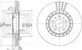 Protechnic PRD2538 - Kočioni disk www.molydon.hr