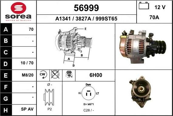 EAI 56999 - Alternator www.molydon.hr