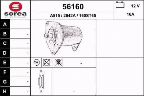 EAI 56160 - Alternator www.molydon.hr