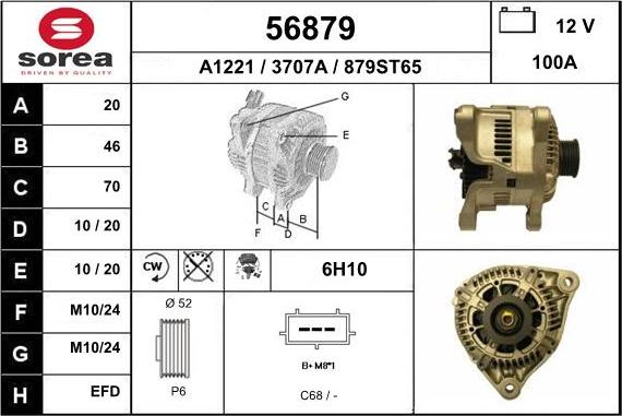 EAI 56879 - Alternator www.molydon.hr