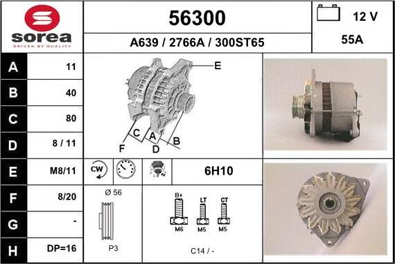 EAI 56300 - Alternator www.molydon.hr