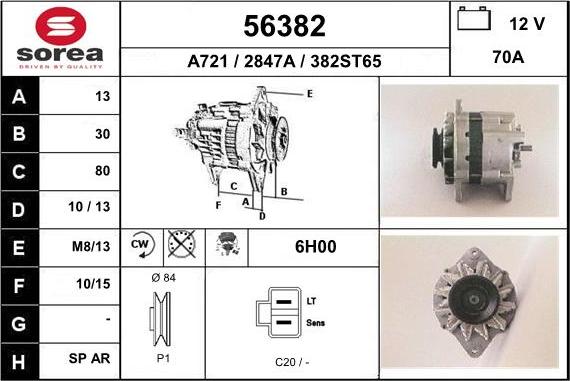 EAI 56382 - Alternator www.molydon.hr