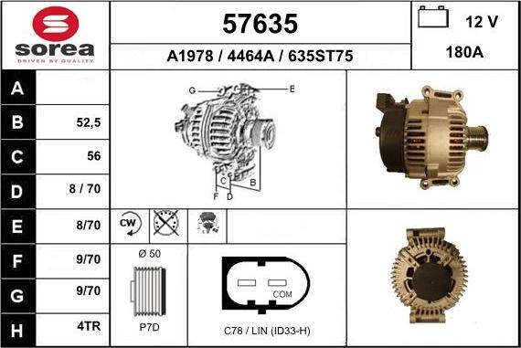 EAI 57635 - Alternator www.molydon.hr