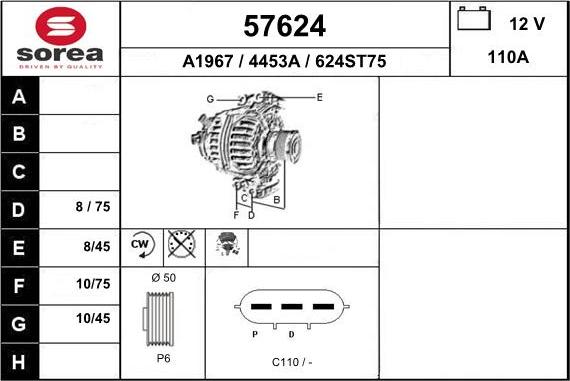 EAI 57624 - Alternator www.molydon.hr