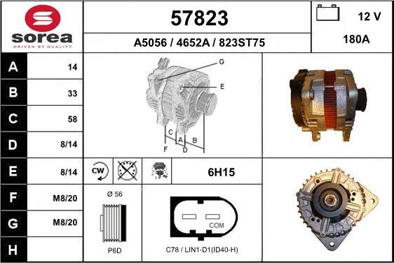 EAI 57823 - Alternator www.molydon.hr