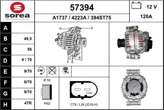 EAI 57394 - Alternator www.molydon.hr