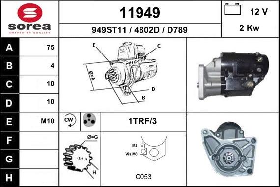 EAI 11949 - Starter www.molydon.hr