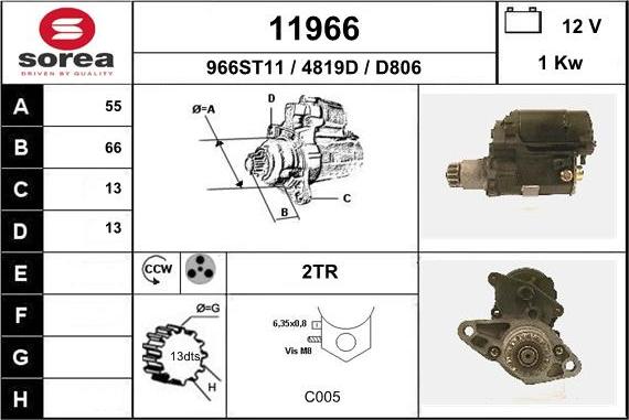 EAI 11966 - Starter www.molydon.hr