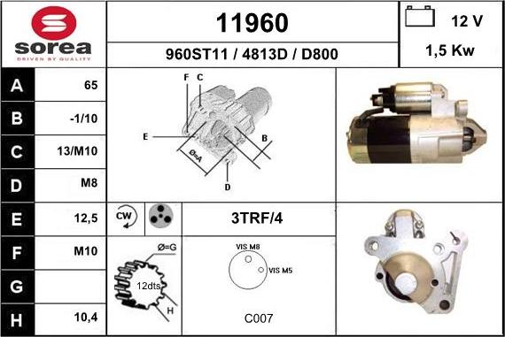 EAI 11960 - Starter www.molydon.hr