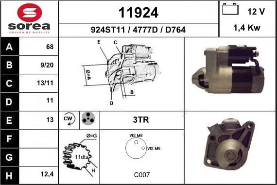 EAI 11924 - Starter www.molydon.hr