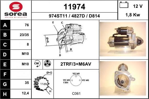 EAI 11974 - Starter www.molydon.hr