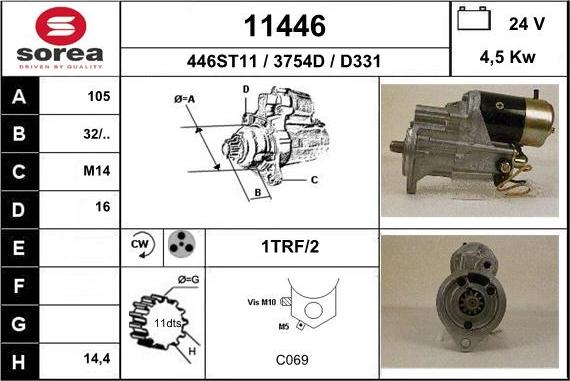 EAI 11446 - Starter www.molydon.hr