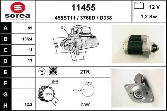 EAI 11455 - Starter www.molydon.hr