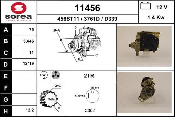 EAI 11456 - Starter www.molydon.hr