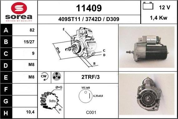 EAI 11409 - Starter www.molydon.hr