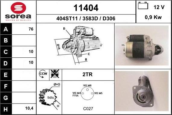 EAI 11404 - Starter www.molydon.hr