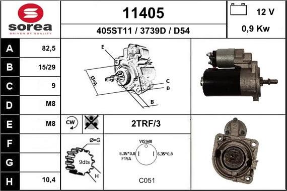 EAI 11405 - Starter www.molydon.hr