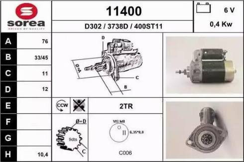 EAI 11400 - Starter www.molydon.hr