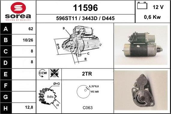 EAI 11596 - Starter www.molydon.hr