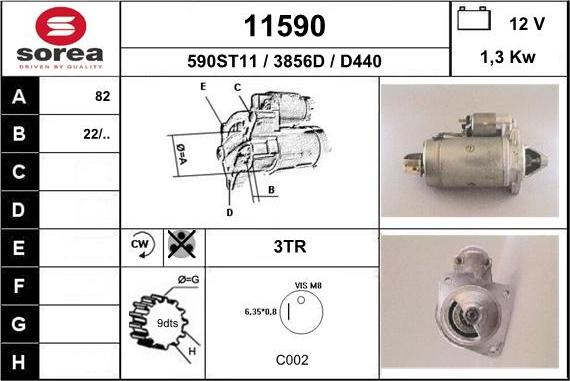 EAI 11590 - Starter www.molydon.hr