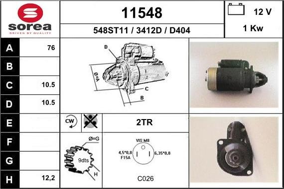 EAI 11548 - Starter www.molydon.hr