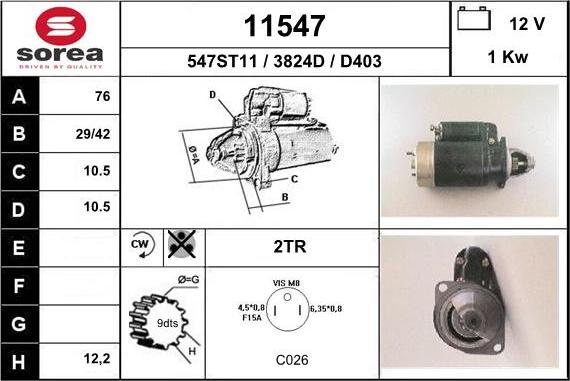 EAI 11547 - Starter www.molydon.hr