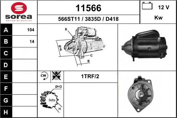 EAI 11566 - Starter www.molydon.hr