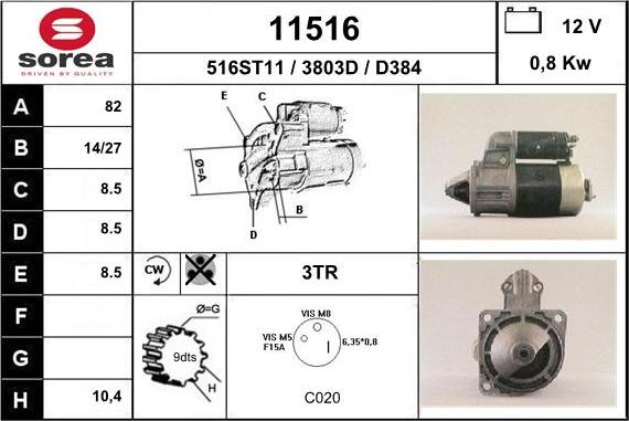 EAI 11516 - Starter www.molydon.hr