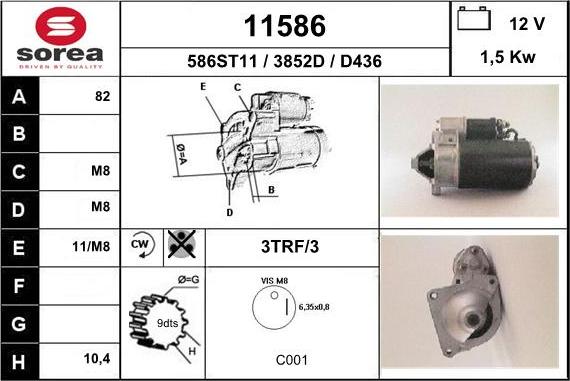 EAI 11586 - Starter www.molydon.hr