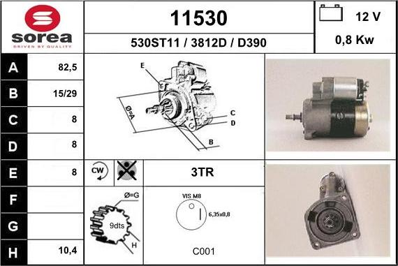 EAI 11530 - Starter www.molydon.hr