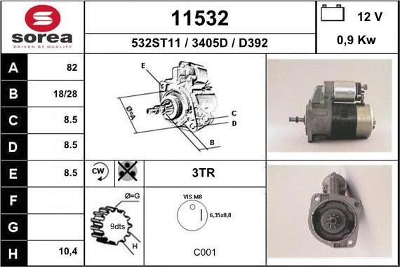 EAI 11532 - Starter www.molydon.hr