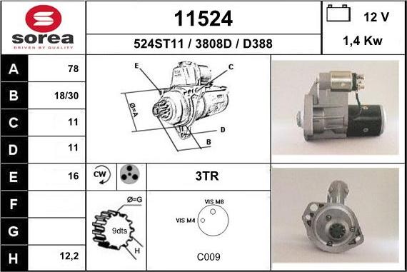 EAI 11524 - Starter www.molydon.hr