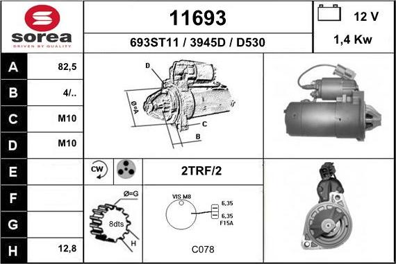 EAI 11693 - Starter www.molydon.hr